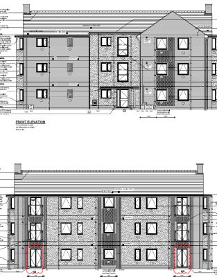 Snip of elevations