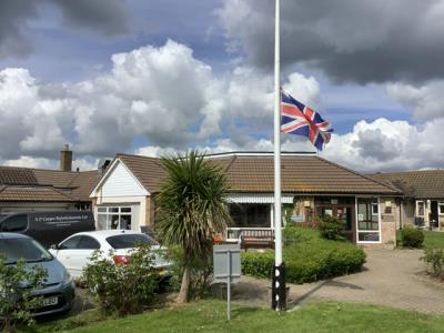 Front view Warwick Court
