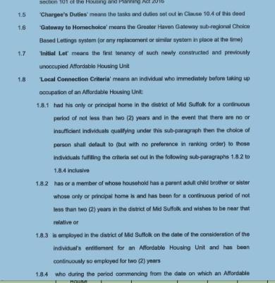 Nominations agreement 