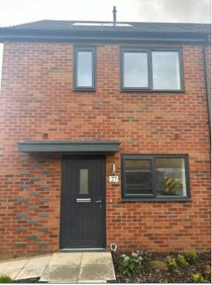 **EXAMPLE OF 2 BED NEW BUILD**Front view