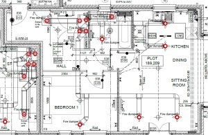 Snip of floor plans