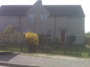 View of Hand Post Cottages