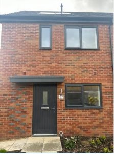 **EXAMPLE OF 2 BED NEW BUILD** Front view