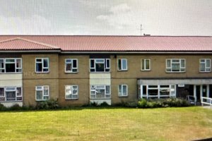 Front view of block